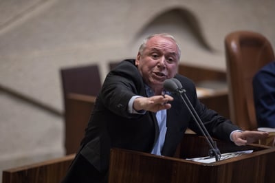 אמסלם בכנסת: לפיד הכי מושחת פה • צפו