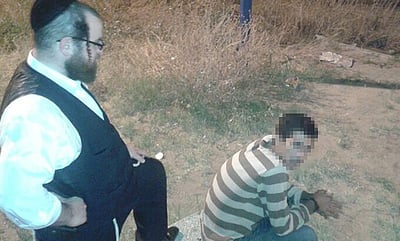 פורץ לקופות צדקה, שנתפס. ארכיון