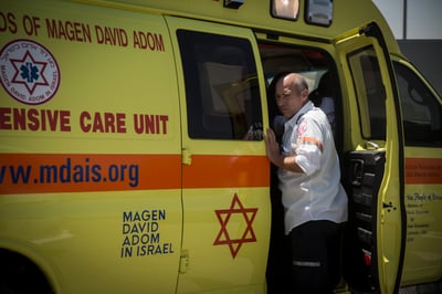 ילד בן 8 נפגע מרכב הסעות במודיעין עילית