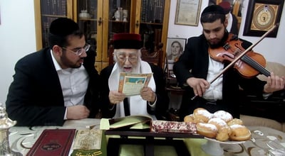 התיעוד האחרון של הגאון רבי יהושע מאמאן זצוק"ל