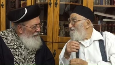 כשהגאון רבי יהושע  מאמאן לא רצה לפסוק לעצמו
