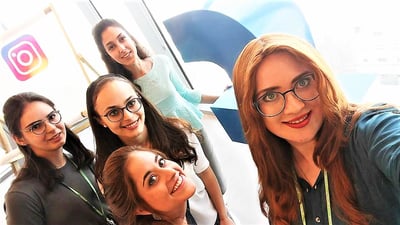 בנות הקבוצה הזוכה בהאקאתון החרדי הראשון