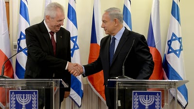 זמאן בפגישתו האחרונה עם נתניהו