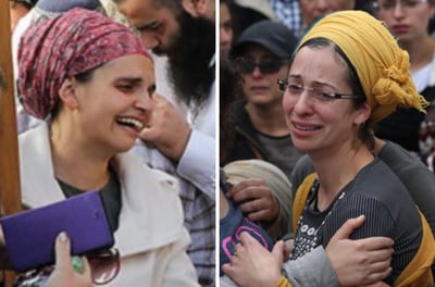 המפגש המרגש בין שתי האלמנות