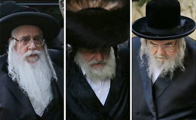 האדמו"רים מבעלזא, ויז'ניץ וצאנז