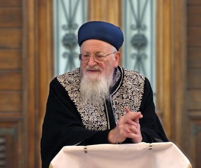 שיעורו השבועי של הגאון רבי מרדכי אליהו זצ"ל: שיעורו של הגר"מ אליהו:
