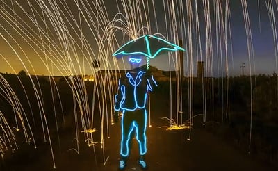 מדהים: זה מה שאפשר לעשות עם גו פרו בלילות