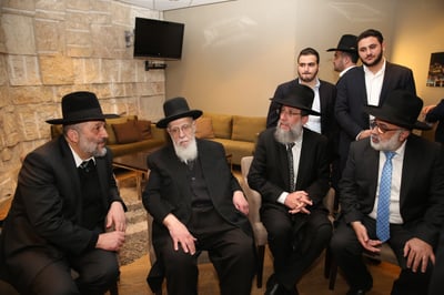 הגר"ש כהן, הרב יעקב כהן, דרעי ואייל משיח ב'טרקלין'