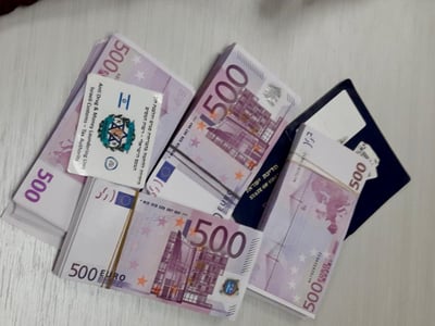 יהלומן לא דיווח במכס על 200,000 אירו ונקנס
