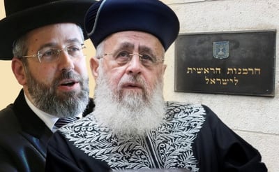מאבק לא פוסק. הרבנים הראשיים
