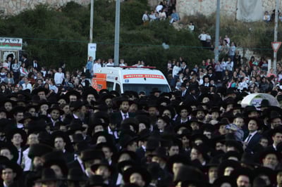 איחוד הצלה אבטח רפואית את קבלת פני הגר"ח