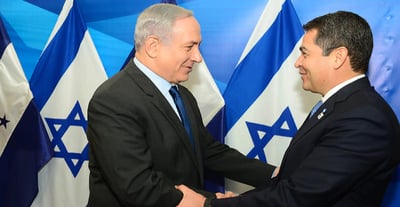 הרננדס בפגישתו עם נתניהו