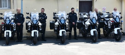 צפו: אלו האופנועים החדשים של שוטרי התנועה