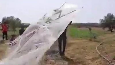 "טרור העפיפונים" שוב: שדה חיטה נשרף
