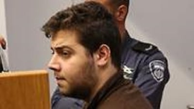הנאשם בבית המשפט, היום