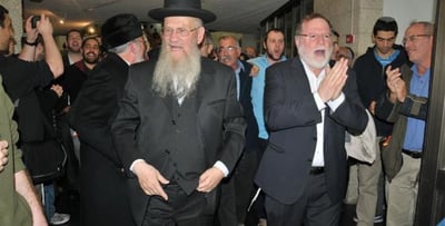 הרב בחגיגות ה-80 שלו