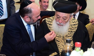 ח"כ  מרגי והגר"ש עמאר, אמש