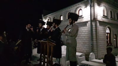 מקהלת 'יחד' וחיליק פרנק ריגשו בציון הבעש"ט