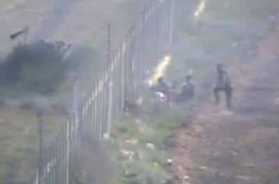 וידאו: כך ניסו מחבלי חמאס לפגוע בגבול