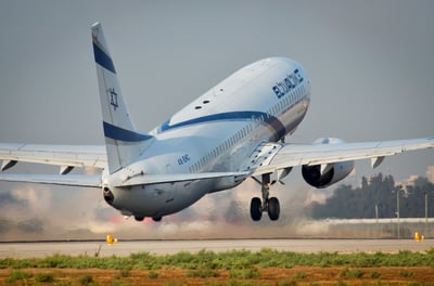 מטוס אל על. ארכיון