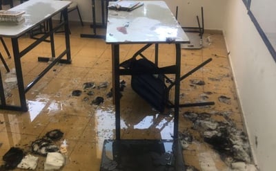 שריפה פרצה בבית ספר בביתר עילית • צפו
