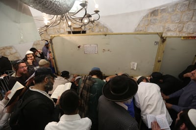 1400 מתפללים בקבר יוסף, רכב חשוד נעצר