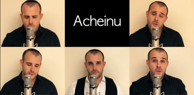 מורדי ויינשטיין בסינגל קליפ ווקאלי  - 'אחינו'