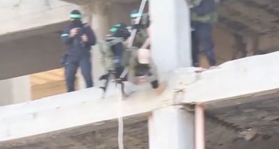 כך נראו אימוני חמאס במבנה שצה"ל השמיד