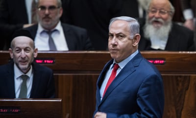 נתניהו והחרדים. ארכיון