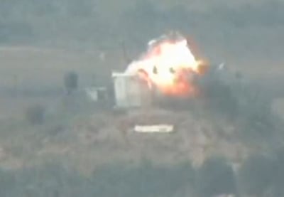 תיעוד: כך תקף צה"ל את עמדות חמאס בעזה