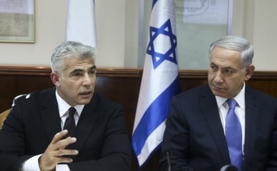 לפיד נגד ביבי: אתה המדליף מישיבות קבינט