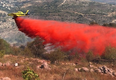 כיבוי שריפה בירושלים. ארכיון
