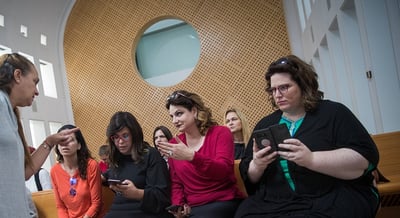 העותרות בבית המשפט, היום