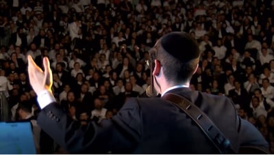 דודי קנופלר בקומזיץ הגדול באלעד - "נחמו"