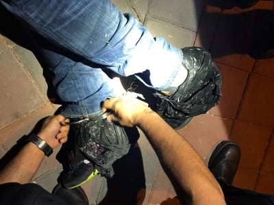האזינו לרשת הקשר: כך נעצר הפורץ על חם