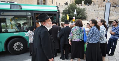'קווי לילה' לחוגגים בשמחות בית השואבה