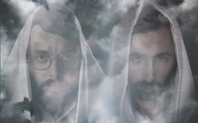 מנחם ויינשטיין ושייע ברנשטיין ב"תפילה האחרונה"
