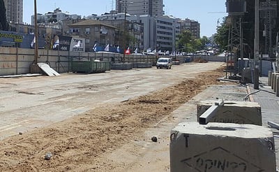 מתחם עבודות בבני ברק. ארכיון