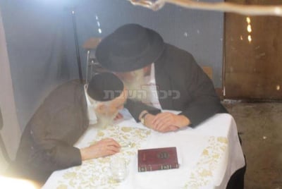 הגרב"ש בסוד שיח עם הגרמ"ד