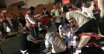 זירת התאונה בבית שמש