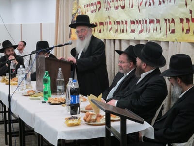 הגר"צ שינקר בנאומו