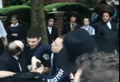 רגע המעצר האלים