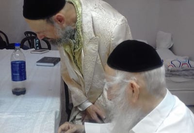 הרב קוק והרב אוירבך. משני צדי המתרס