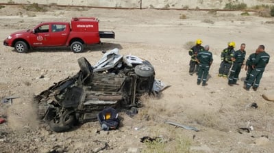 זירת תאונה בכביש 90, ארכיון