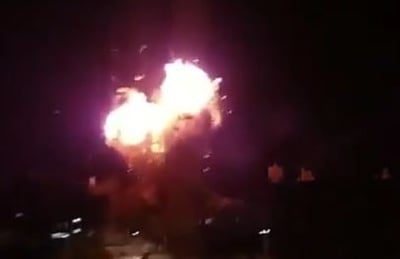 וידאו: צה"ל הפציץ את הטלוויזיה של חמאס