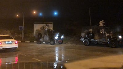 הכוחות, ליד רמאללה, הערב