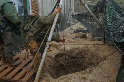 לראשונה: צה"ל פוצץ מנהרה של חיזבאללה