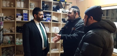 ח"כ מלכיאלי בביקור במוקד