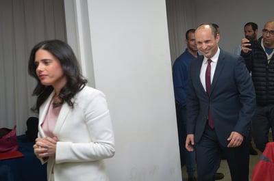 בנט ושקד, אמש