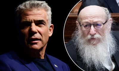 יאיר לפיד, הערב, וליצמן